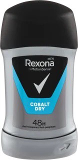 Rexona Stick Cobalt Dry 48h Men 50ml | Kosmetické a dentální výrobky - Pánská kosmetika - Deodoranty - Tuhé deo a roll-on Rexona Stick Cobalt Dry 48h Men 50ml | Kosmetické a dentální výrobky - Pánská kosmetika - Deodoranty - Tuhé deo a roll-on